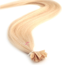 Poze Hairextensions Keratin Standard Extensions 50 cm 12A Pure Bl