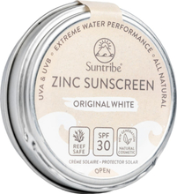 Suntribe Suntribe Natural Mineral Face and Sport Zinc Sunscreen SPF 30 White Toalettartikler 45 g