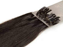 Rapunzel of Sweden Nail Hair Premium Straight 60 cm 1.2 Black Bro