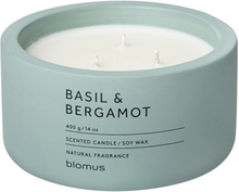 blomus Scented Candle Pine Gray Basil & Bergamot 400 g