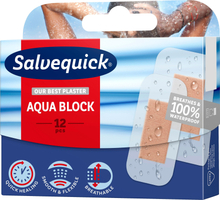 Salvequick Aqua Block 12 Pcs