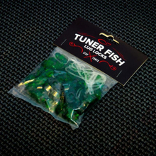 Tuner Fish Lug Locks Green (24-p)