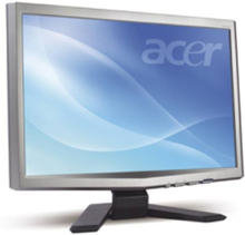 Acer X243W - 24 inch - 1920x1200 - Zilver