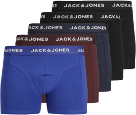 Jack & Jones Boxershorts JACBLACK FRIDAY Trunks 5-pack Zwart / Blauw / Bordeaux -S