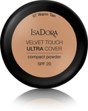 IsaDora Velvet Touch Ultra Cover Compact Powder SPF20 67 Warm Tan