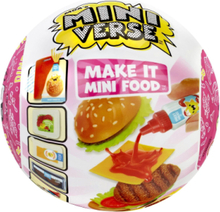 Miniverse Make It Mini Foods: Diner Pdq S3A Toys Playsets & Action Figures Play Sets Multi/patterned MGA´s Miniverse