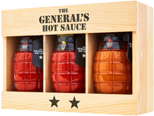 The General's Hot Sauce - Trälåda