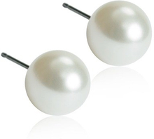 Blomdahl Natural Titanium White Pearl 4 mm