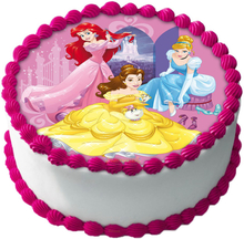 Disney Prinsessor Tårtbild E