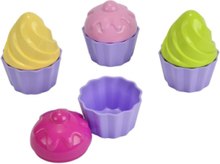 Androni Sand Moulds, Cupcake Toys Outdoor Toys Sand Toys Multi/patterned Simba Toys