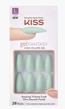 Kiss Gel Fantasy 28 Sculpted Nails Back It Up