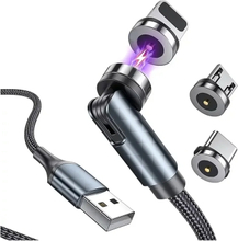 SiGN SIGN 3-in-1 Magneettinen kaapeli Lightning/USB-C/Micro-USB