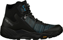Viking Footwear Viking Footwear Unisex Cerra Rolling Mid Gore-Tex Black/Aqua Tursko 37