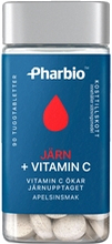 Pharbio Järn + Vitamin C 90 st
