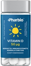 Pharbio Vitamin D 50 ug 90 kpl
