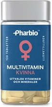 Pharbio Multivitamin Kvinna 120 st