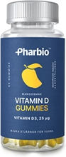 Pharbio vitamin D Gummies 60 kpl