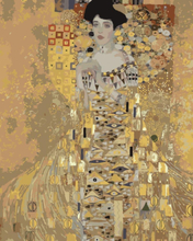 Malen nach Zahlen - Portrait von Adele Bloch-Bauer I - Gustav Klimt, mit Rahmen