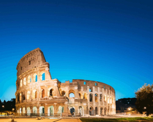 Malen nach Zahlen - Kolosseum - Rom - Italien, mit Rahmen
