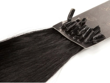 Rapunzel of Sweden Nail Hair Premium Straight 50 cm 1.0 Black