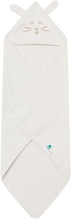 kindsgard Badehåndklæde med hætte torvselyg hvid