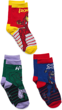 Socks Socks & Tights Socks Multi/mønstret Marvel*Betinget Tilbud