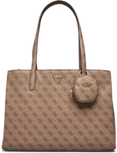 Power Play Tech Tote Bags Totes Brown GUESS