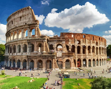 Malen nach Zahlen - Kolosseum in Rom - Italien, ohne Rahmen