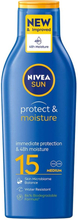 NIVEA SUN Protect & Moisture Sun Lotion SPF15 200 ml
