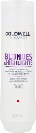 Goldwell Dualsenses Blonde & Highlights Anti-Yellow Shampoo 250 m