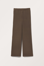 Regular fit soft trousers - Brown