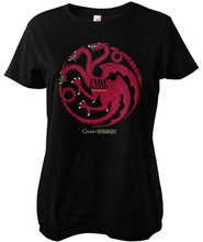 Targaryen - Fire & Blood Girly Tee, T-Shirt
