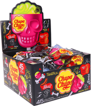 Chupa Chups Tikkukaramelli Skull 45-pack
