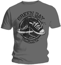 Green Day: Unisex T-Shirt/Converse (Large)