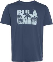 Bula Bula Men's Chill T-Shirt Denim Kortermede trøyer S