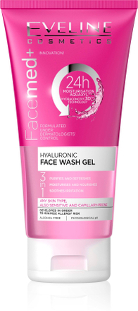 Eveline Cosmetics Facemed+ Hyaluronic Face Wash Gel 150 ml