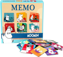Moomin Art Memo Game Toys Puzzles And Games Games Memory Multi/patterned MUMIN