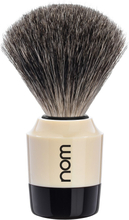 NOM MARTEN Shaving Brush Pure Badger Black Creme Creme