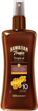 Hawaiian Tropic Protective Dry Spray Oil SF10 200 ml