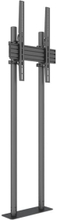 Multibrackets M Dual Pole Floormount Pro 65""-90"" | Fixed 1518mm | VESA 100x100-400x600 | Max 75kg |