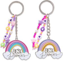 Pack Of 2 Best Friends Keychains Accessories Key Chains Multi/patterned Mango
