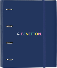 Ringpärm Benetton Cool Marinblå 27 x 32 x 3.5 cm
