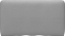 vidaXL Palldyna grå 70x40x10 cm tyg