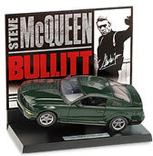 2008 Mustang BULLITT GT - STEVE MCQUEEN Commemorative Edition Limited Edition The Franklin Mint.