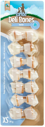 Barkoo Deli Bones Dental geknotet - XS, 7 St. je 5 cm (84 g)