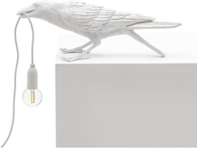 Seletti - Bird Lamp Playing Tischleuchte Außen Weiß