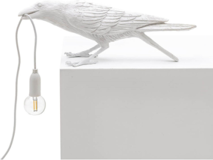 Seletti - Bird Lamp Playing Tischleuchte Weiß