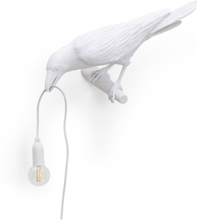 Seletti - Bird Lamp Looking Left Wandleuchte Weiß