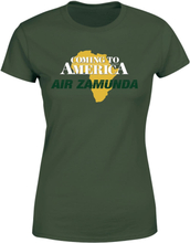 Coming to America Air Zamunda Damen T-Shirt - Dunkelgrün - M