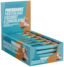 Pro!Brands ProteinPro Bar 45g x 24 stk - Coconut